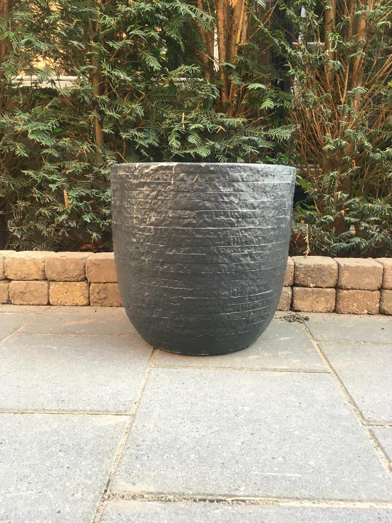 IKEA, (buiten)plantenpot, degelijk, lichtgewicht, antraciet, Tuin en Terras, Bloembakken en Plantenbakken, Ophalen, Kunststof