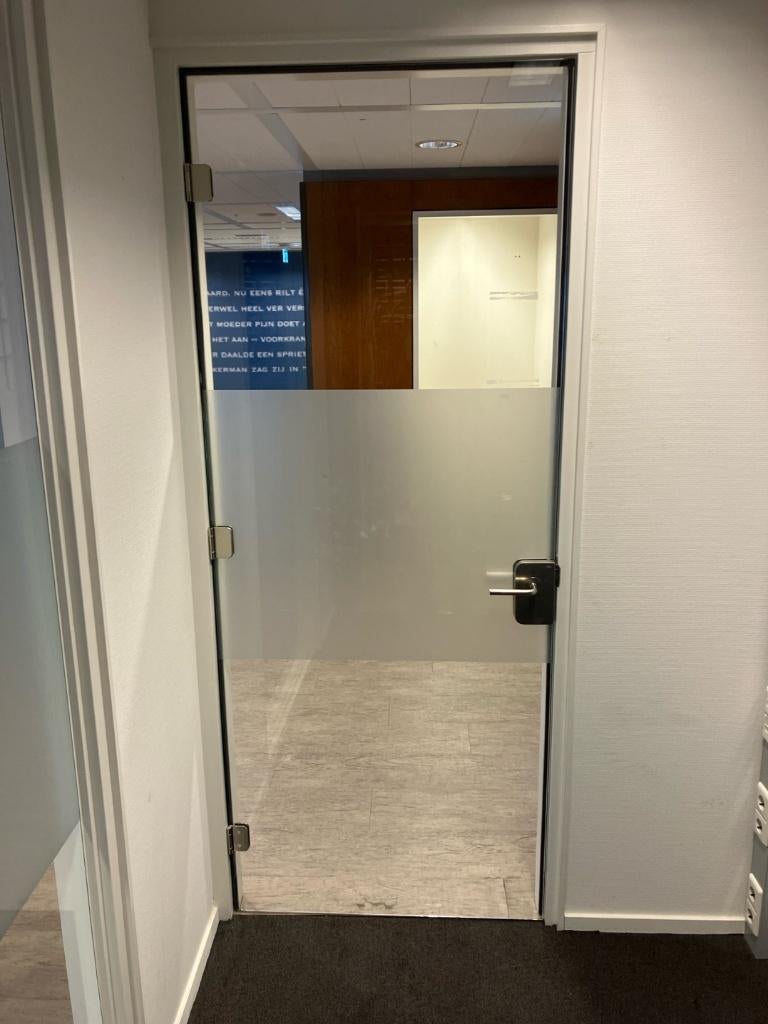 Grote partij glazen deur binnendeur met kozijn ( 540 )