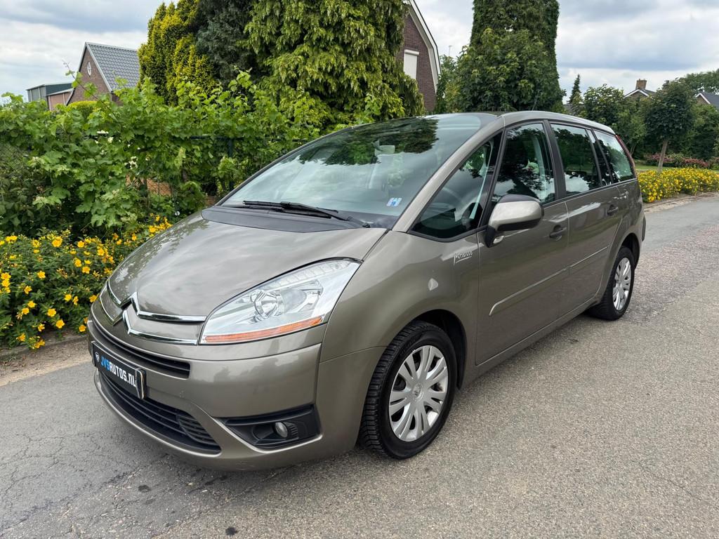 Citroen Grand C4 Picasso 1.6 /7 PERSOONS/AIRCO/CRUISE APK 10, Voorwielaandrijving, Gebruikt, 4 cilinders, Bruin