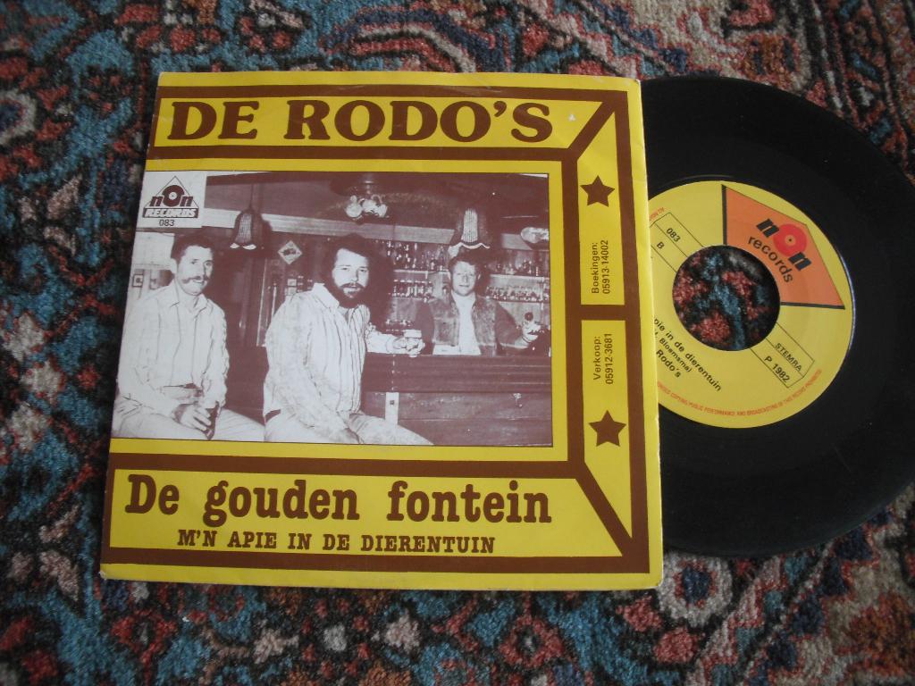 De Rodo's - De Gouden Fontein (el2), Cd's en Dvd's, Vinyl | Nederlandstalig, Ophalen of Verzenden, Zo goed als nieuw, 12 inch