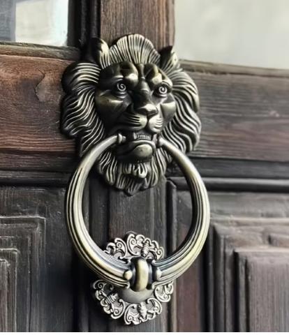 Deurklopper Leeuw metaal, Ophalen of Verzenden, Nieuw, Draadloos