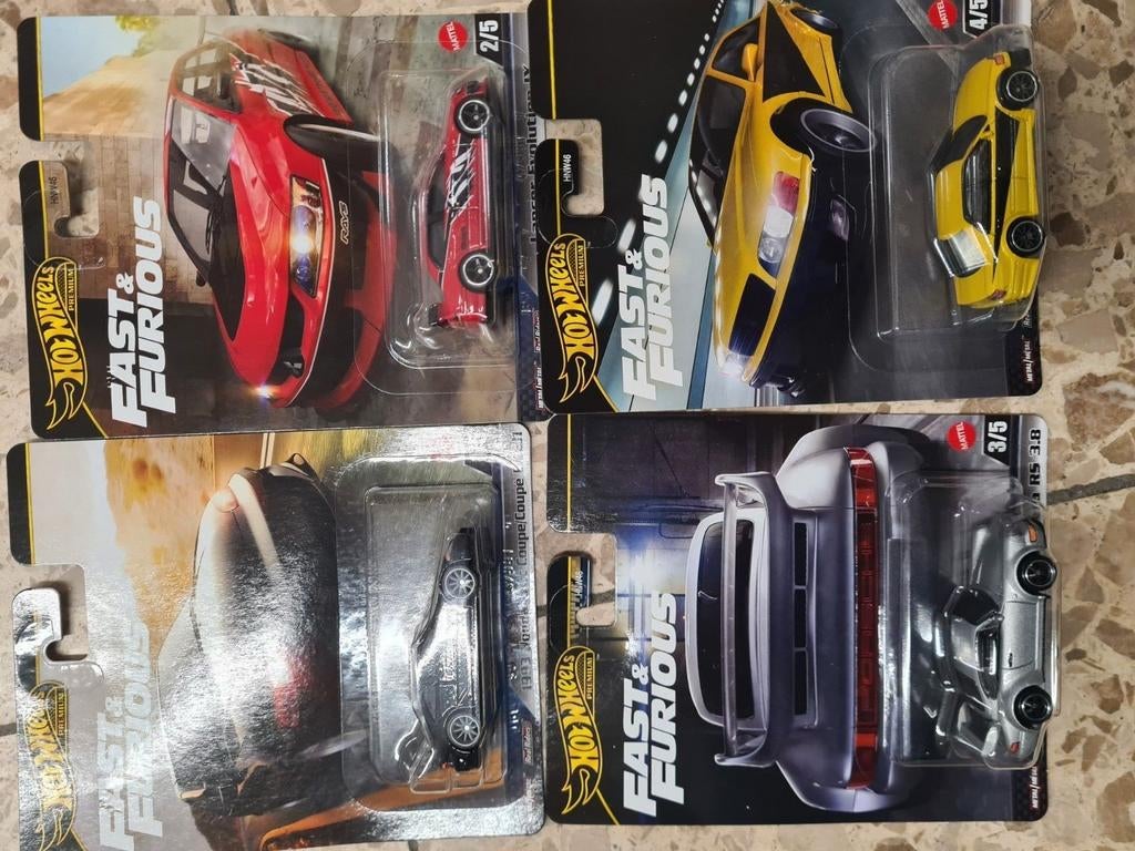 Hot Wheels Fast & Furious set, Ophalen of Verzenden, Nieuw