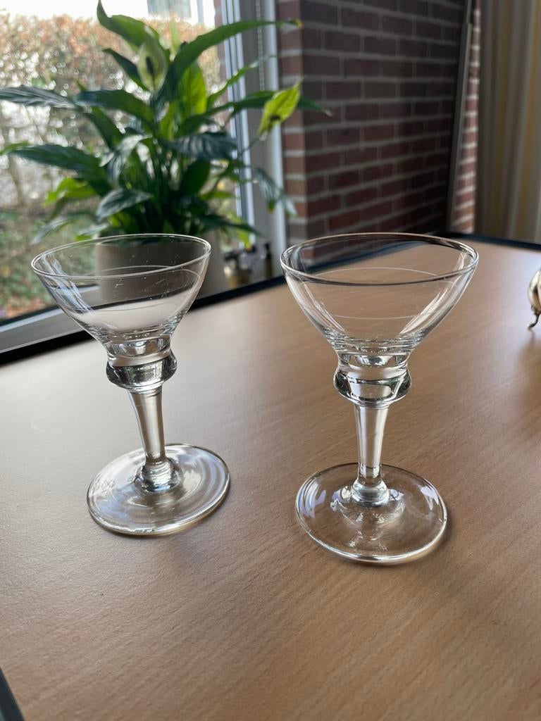 Antieke borrelglaasjes, Ophalen of Verzenden, Zo goed als nieuw, Overige typen
