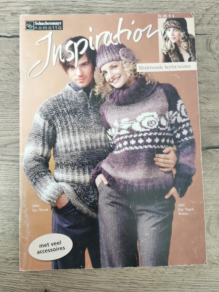 7 .. inspiration breiboek, Ophalen of Verzenden, Zo goed als nieuw, Breien, Patroon of Boek