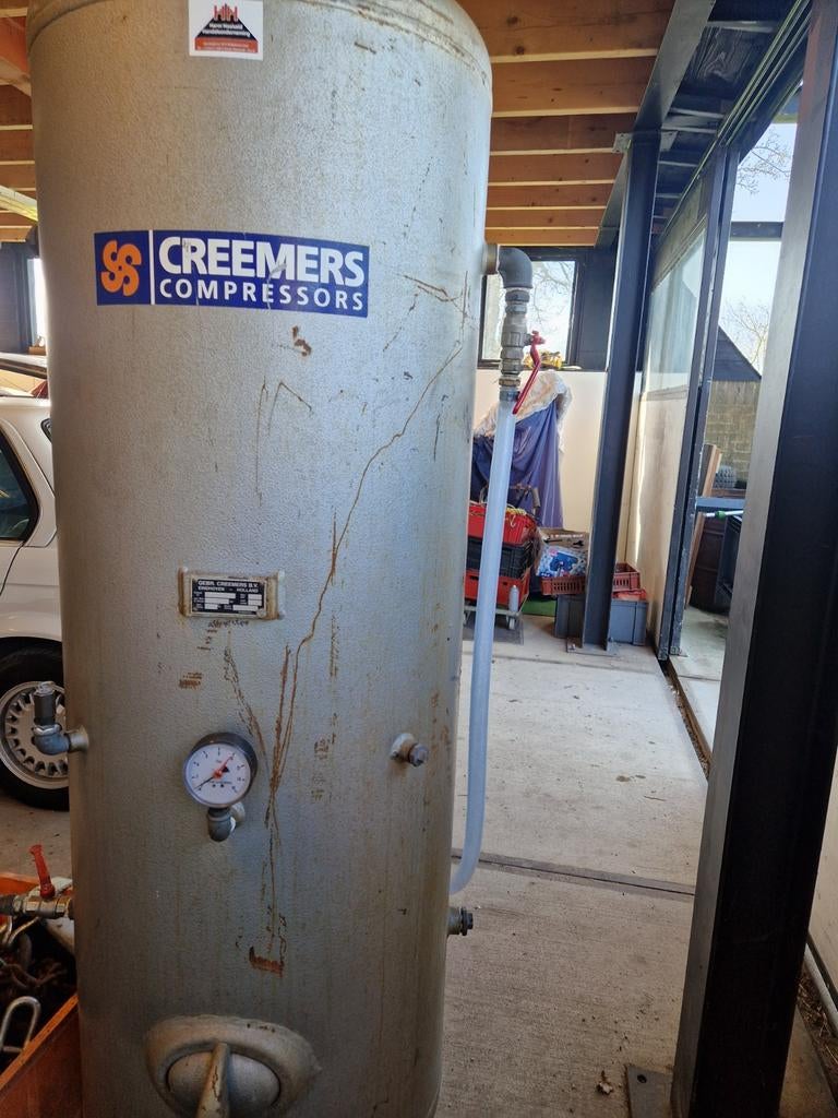 Compressor met tank 500liter, 100 liter of meer, Ophalen, Minder dan 200 liter/min