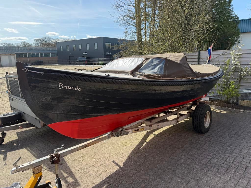 Sloep ruime inboard vaarbewijs vrij, Caravans en Kamperen, Ophalen, Gebruikt