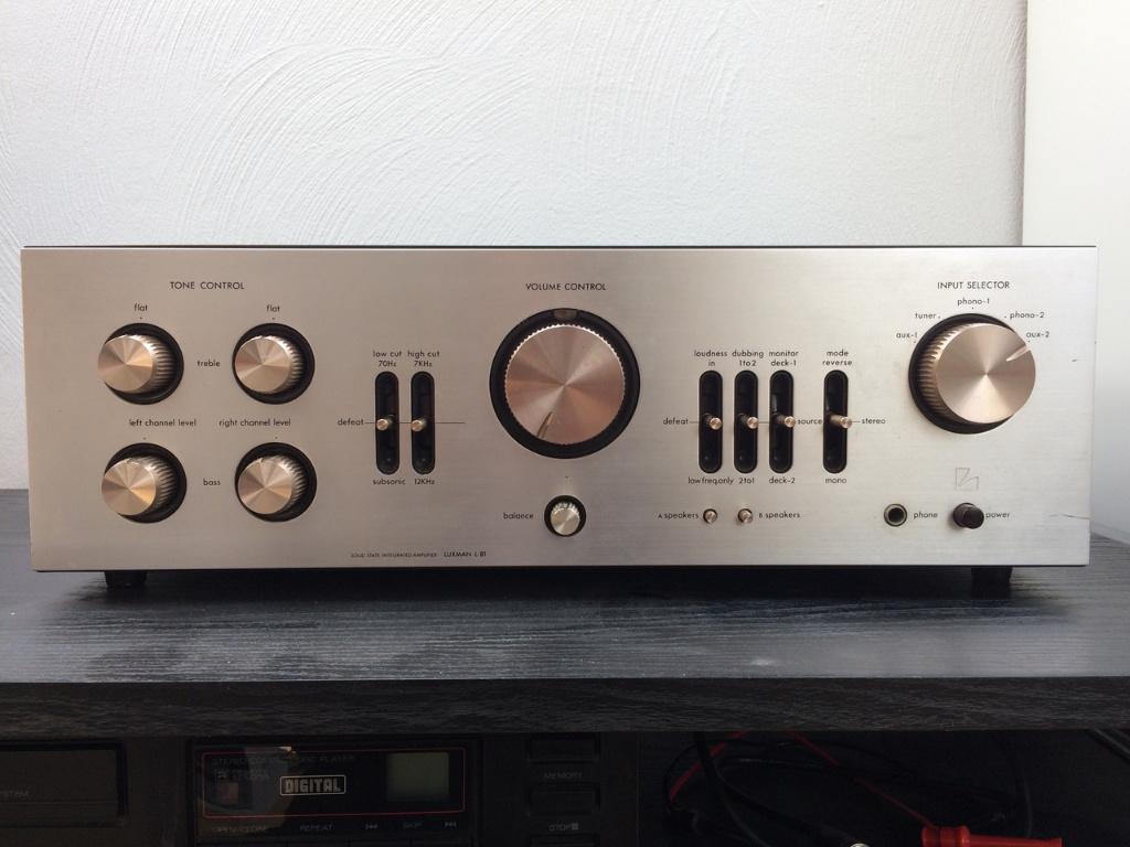 Luxman L-81 volledig gerestaureerd, Overige merken, Verzenden, Refurbished, Minder dan 60 watt
