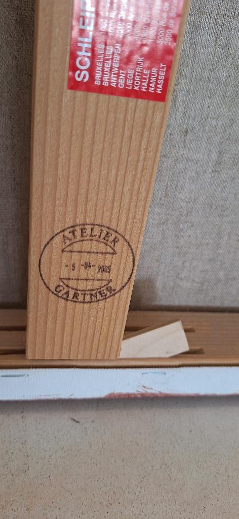 Kunstwerk Gartner daterend uit 2001, Ophalen of Verzenden