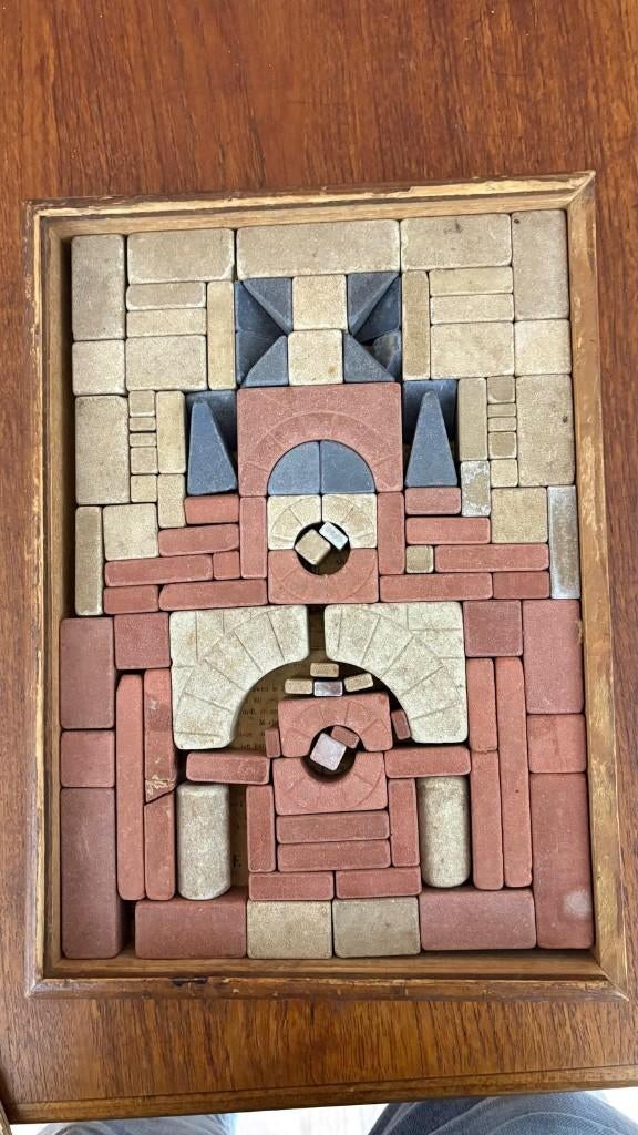 Ankerstenen bouwdoos 10A, ca. 1900, Ophalen