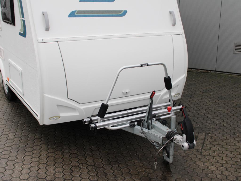 Caravelair Alba 390 Voortent Fietsendrager Hordeur 1000KG, Caravans en Kamperen, Overige typen, Bedrijf, Treinzit, Schokbreker