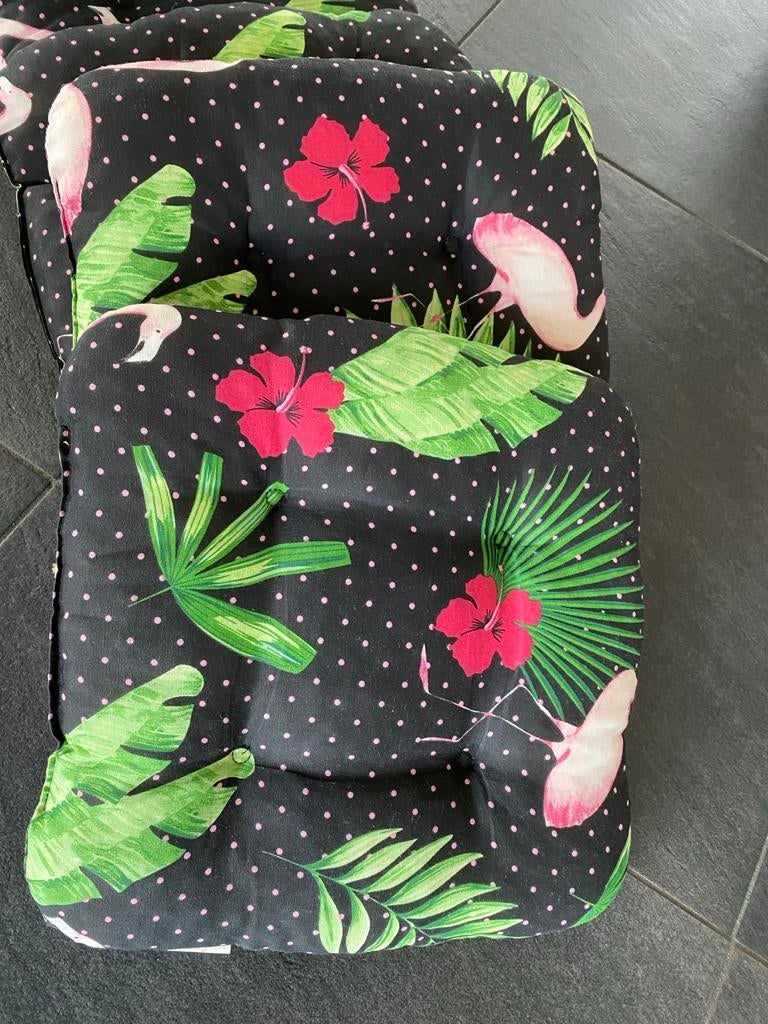 Decoratieve stoelkussentjes, nieuw, 40x40cm, Ophalen, Nieuw, Zwart, Vierkant