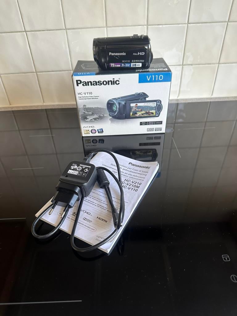 Panasonic HC-V110, Ophalen, Full HD, Panasonic, 20x of meer