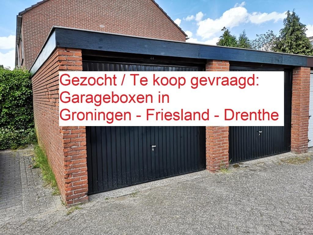 GEZOCHT GARAGEBOXEN / OPSLAG BOXEN IN NOORD NEDERLAND, Auto diversen, Autostallingen en Garages