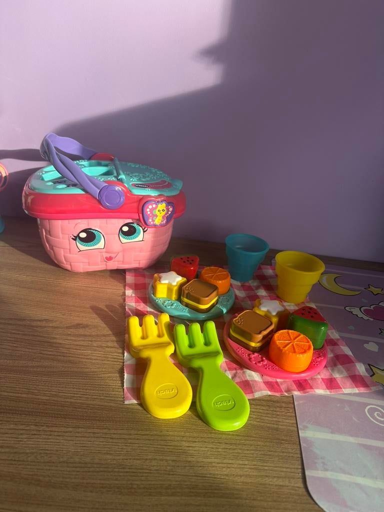 Vtech picknick set compleet, Ophalen of Verzenden, Zo goed als nieuw