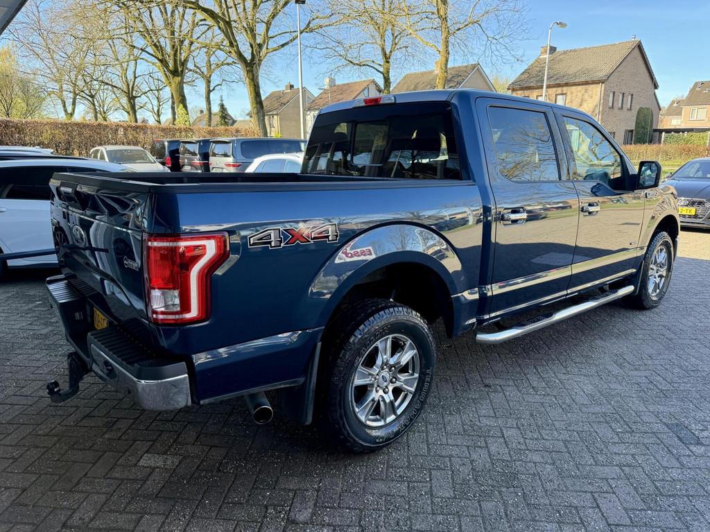 Ford USA F150 3.5 V6 Ecoboost SuperCrew MARGE! Camera, Clima, Auto's, Ford Usa, Gebruikt, Euro 6, Blauw, F-150