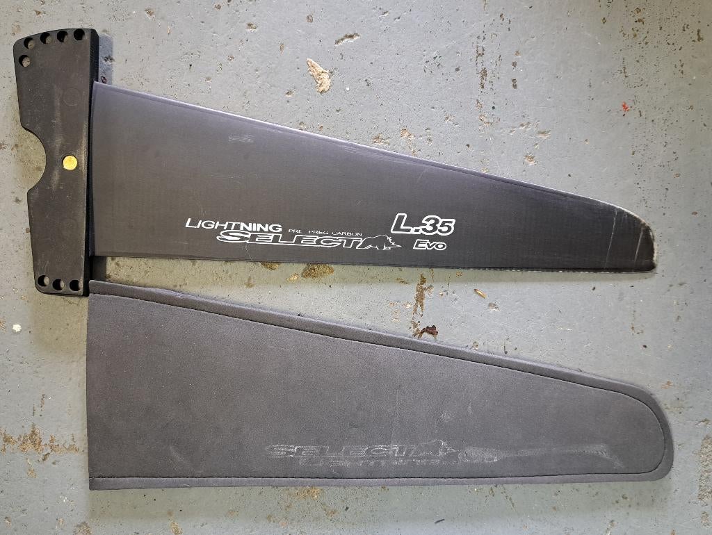 Windsurf Powerboxfinnen, -vinnen SELECT, Bjorn Dunkerbeck, Gebruikt, Overige typen, Ophalen of Verzenden, Met vin(nen)