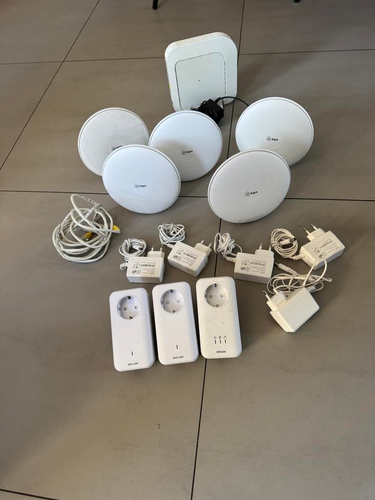 KPN SuperWifi en Powerline Adapters voor heel je huis, Computers en Software, WiFi-versterkers, Ophalen of Verzenden, Gebruikt
