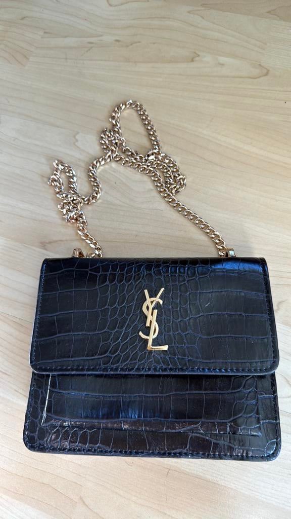 Handtasje YSL, Ophalen of Verzenden, Zo goed als nieuw, Zwart, Overige merken