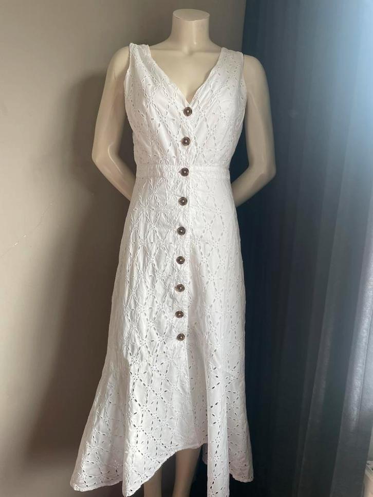 C&A Yessica Premium zomer jurk maat S, Kleding | Dames, Jurken, Ophalen of Verzenden, Zo goed als nieuw, Wit