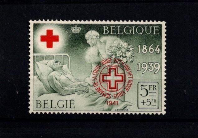 Belgie ongebruikt - 582a - 1941  --  S800, Verzenden, Postfris, Spoor van plakker