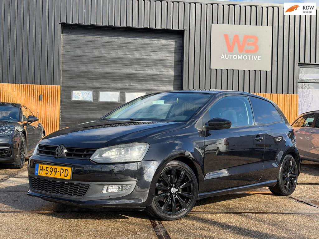 Volkswagen Polo 1.2 TSI Highline Cruise Clima Stoelverwarmin, Euro 5, Stof, Zwart, 4 cilinders