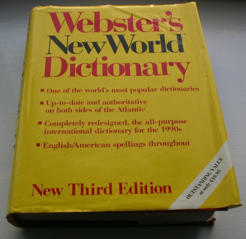 Webster's New World Dictionary, English, Ophalen of Verzenden, Zo goed als nieuw