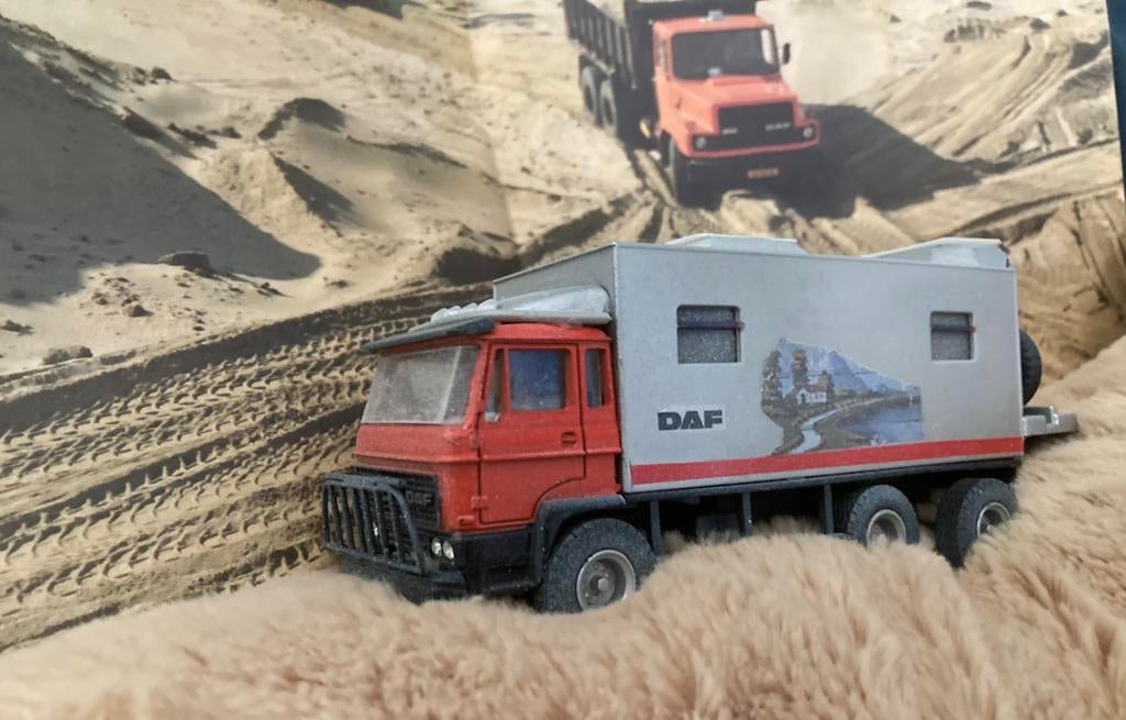 Daf 2300 Overland camper truck eigenbouw, Ophalen of Verzenden, Gebruikt, Bus of Vrachtwagen, Lion Toys