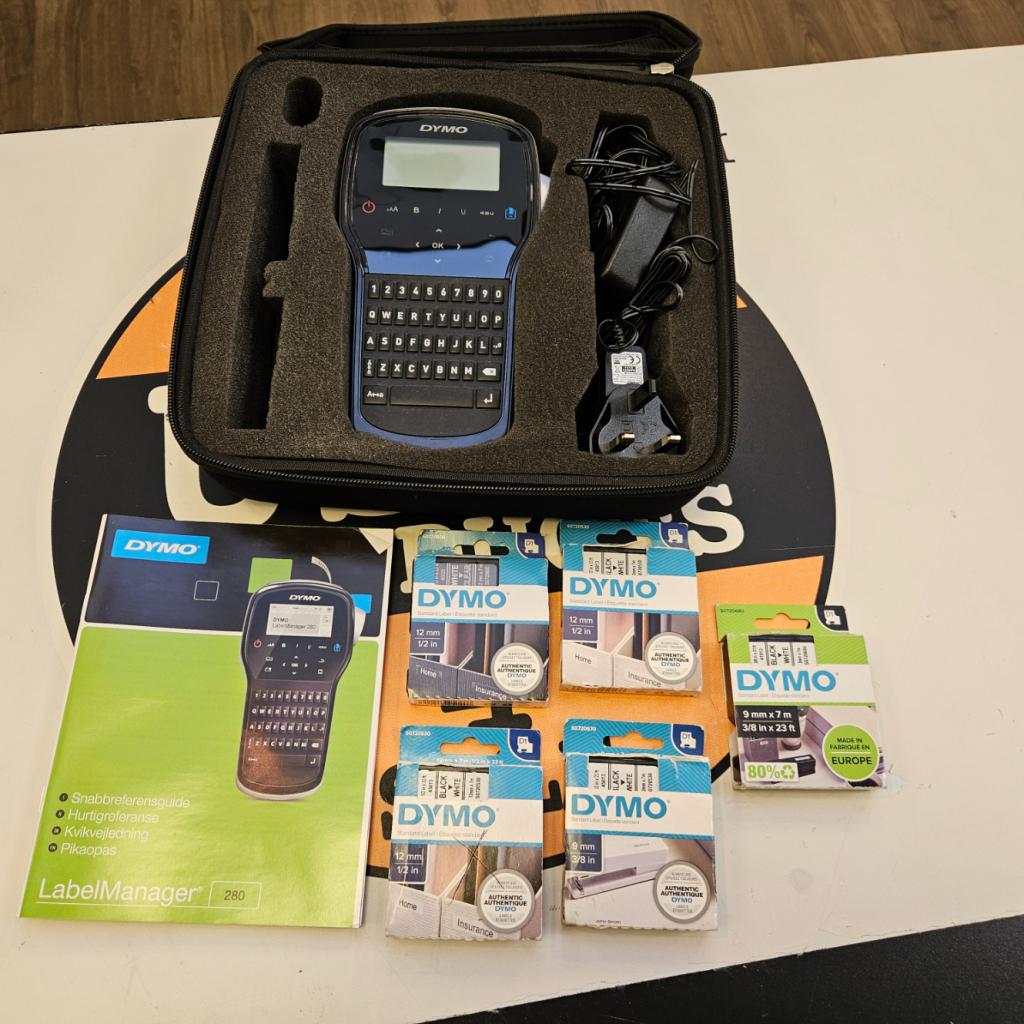 DYMO LabelManager 280 + 5 Cartridges - Topstaat, 3com, Zo goed als nieuw, Support@3com.com, 1501 Page Mill Road
Palo Alto, CA 94304
United States