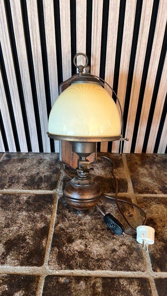Antieke wand lamp, Ophalen, Gebruikt, Onbekend, Onbekend