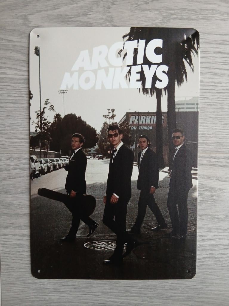 Arctic Monkeys 20x30 cm Reclamebord, Ophalen of Verzenden, Nieuw, Poster, Artwork of Schilderij