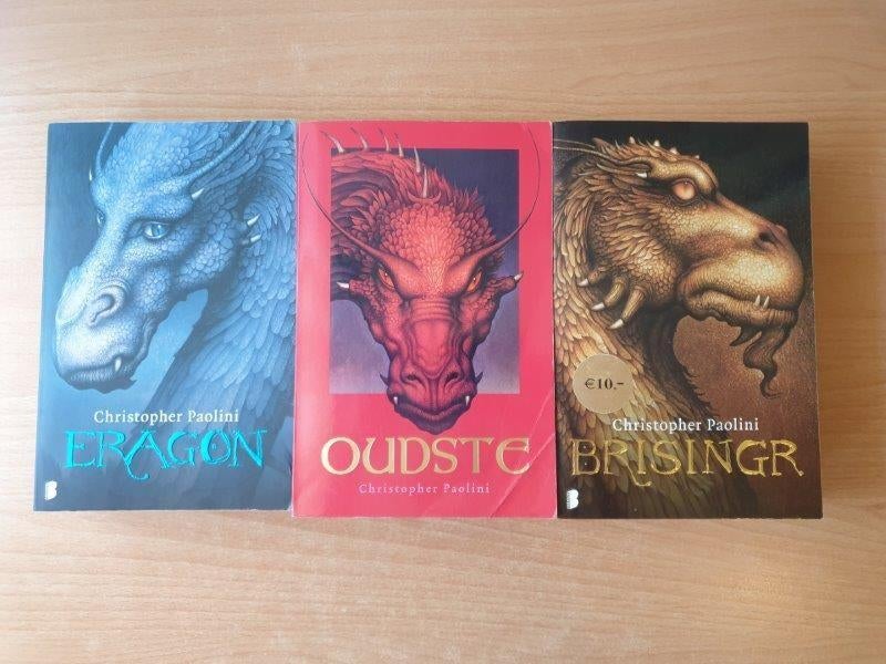Christopher Paolini - Het Erfgoed 1 t/m 3, Boeken, Ophalen of Verzenden, Gelezen, Christopher Paolini