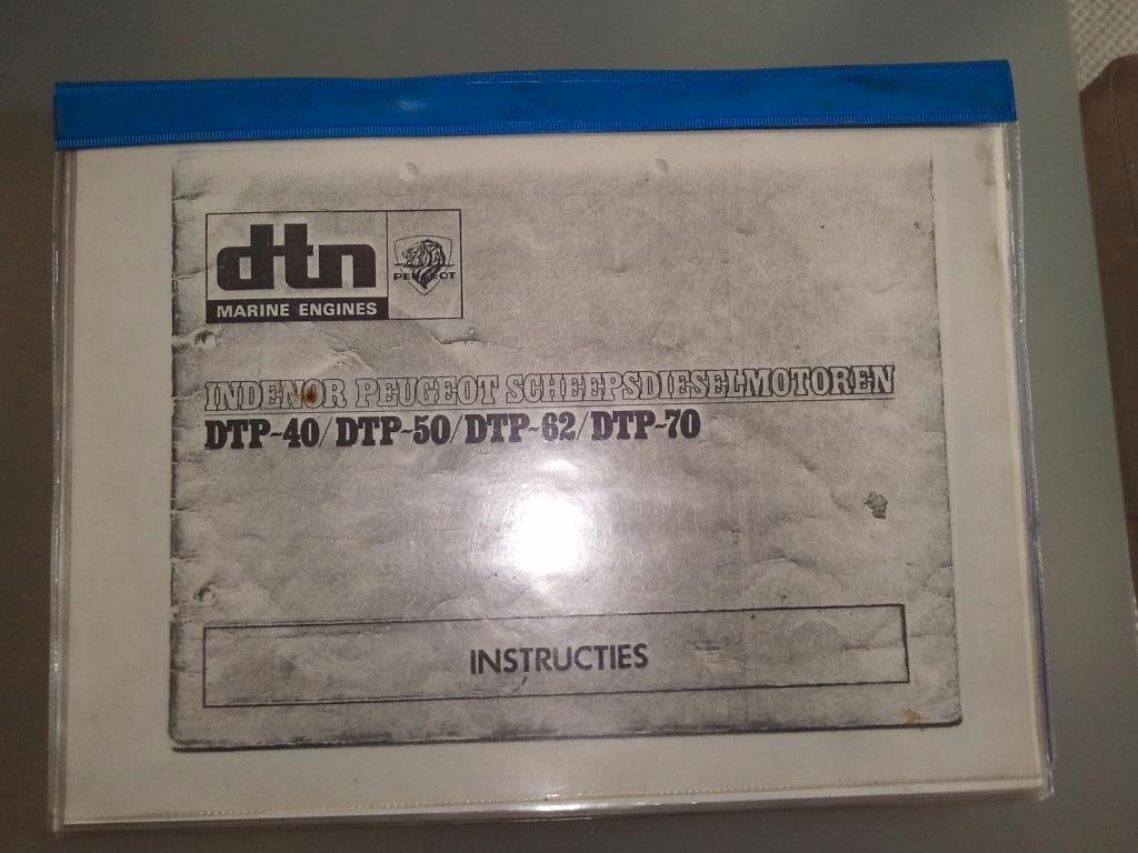 (kopie)handleiding voor INDENOR PEUGEOT scheepsdieselmotor, Watersport en Boten, Accessoires en Onderhoud, Ophalen of Verzenden