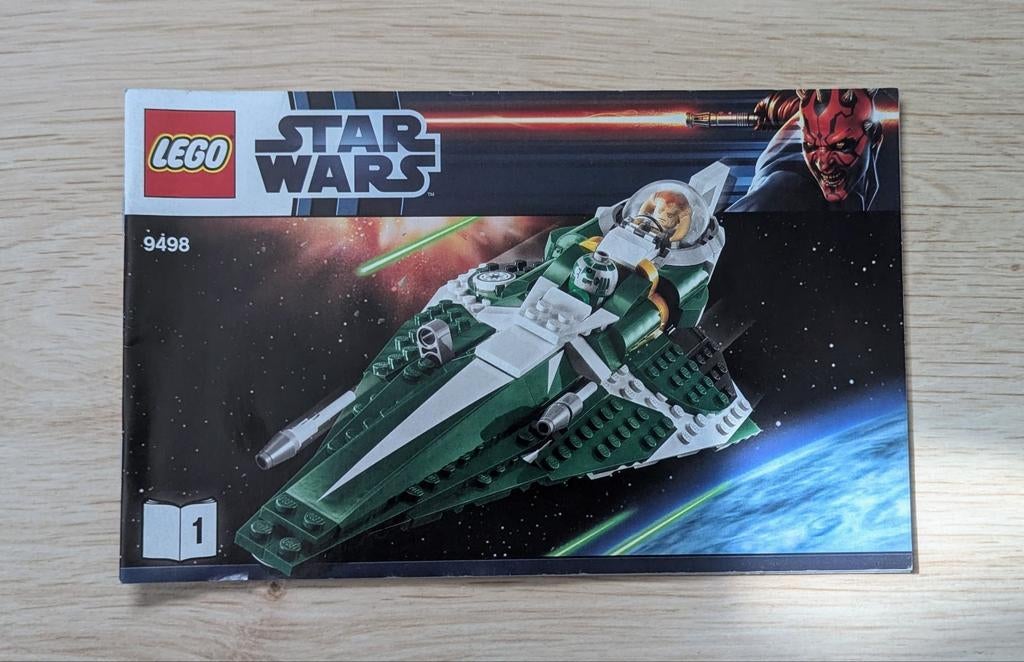LEGO Star Wars - Saessee Starfighter 9498 instructieboekjes, Star Wars, Lego, Accessoire, Ophalen of Verzenden