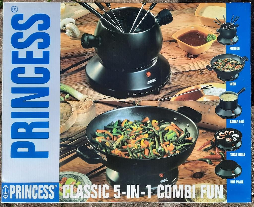 Princess 5 in 1 fondue set, Ophalen of Verzenden, Nieuw, Elektrisch, Fondueset