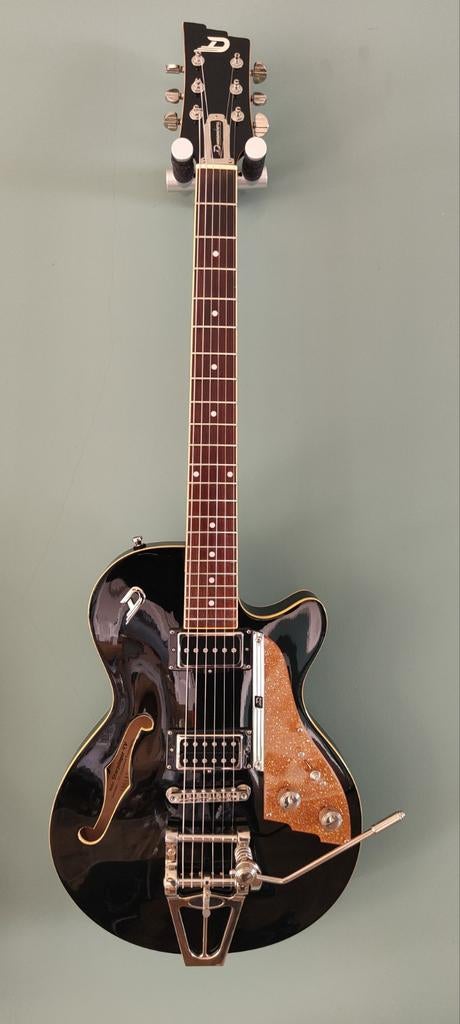 Duesenberg Starplayer TV Black, Ophalen, Zo goed als nieuw, Semi-solid body, Overige merken