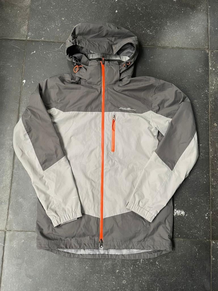 EDDIE BAUER - Maat S - Regenjas/Outdoorjas - Goede Staat, Eddie bauer, Verzenden, Zo goed als nieuw, Grijs