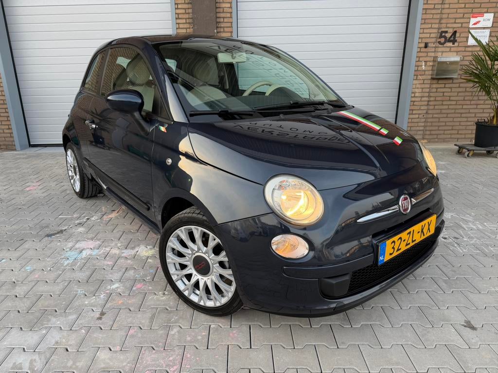 Fiat 500 1.2  | AIRCO | NL AUTO | NIEUWE APK | LM VELGEN, Voorwielaandrijving, Stof, 1242 cc, 4 cilinders