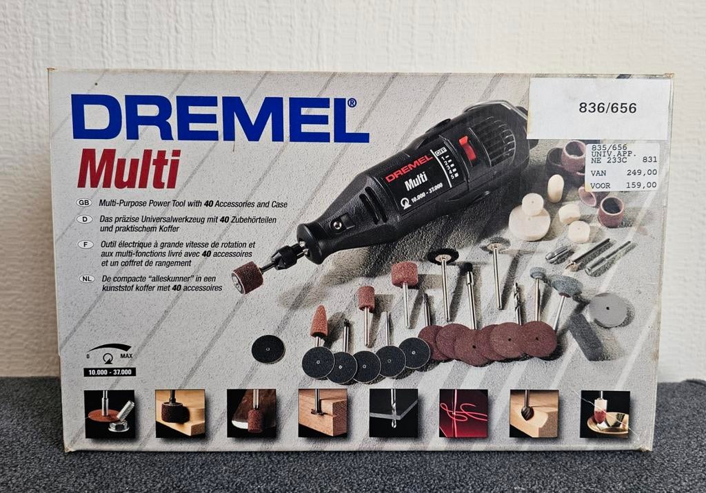 Dremel Multi-Purpose Power Tool met 40 accessoires, Doe-het-zelf en Verbouw, Gereedschap | Handgereedschap, Ophalen of Verzenden