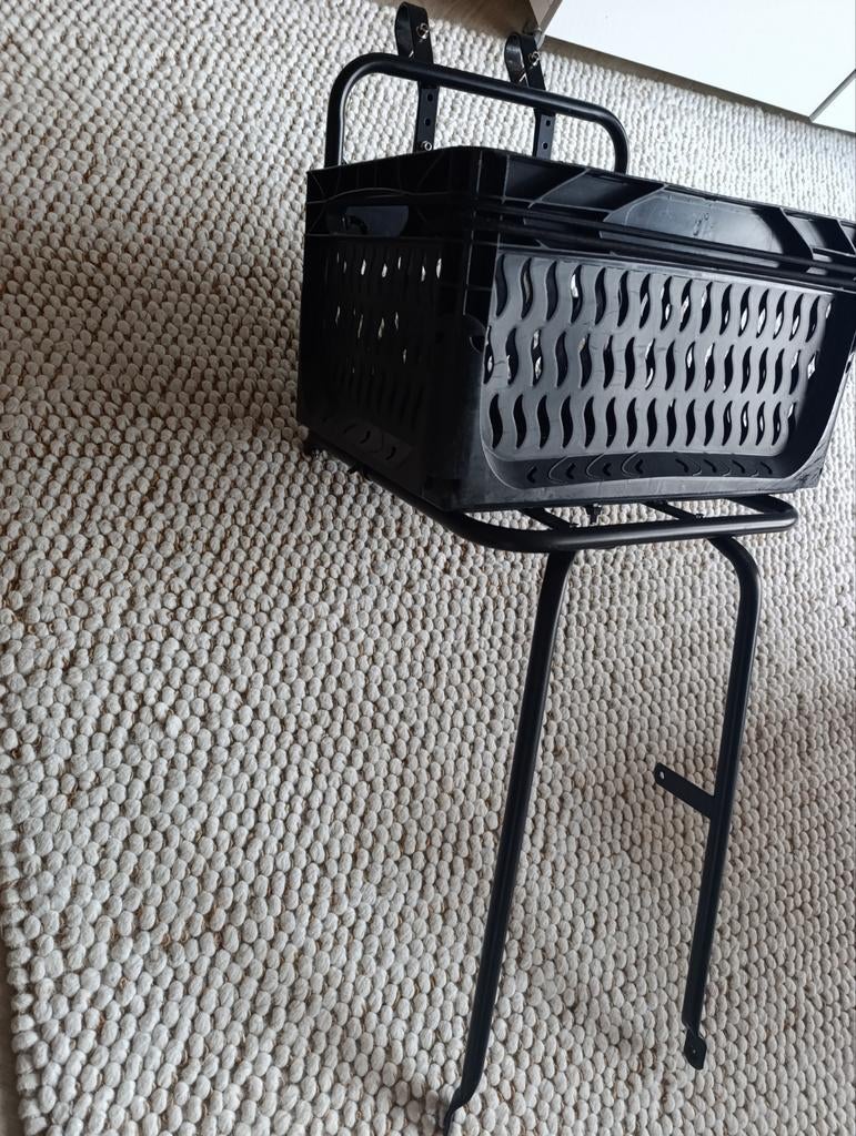 Voordrager bagagedrager fiets met mandje, Fietsen en Brommers, Fietsaccessoires | Fietsmanden, Ophalen