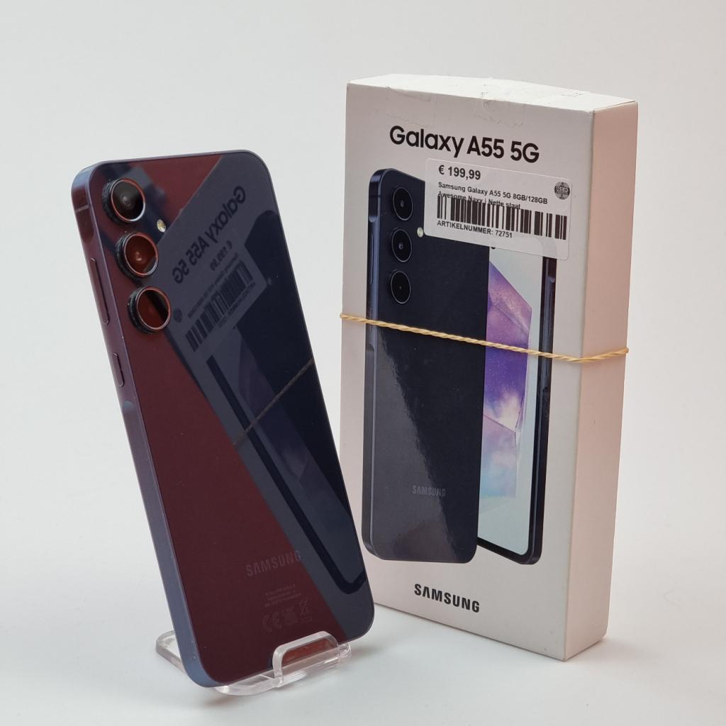 Samsung Galaxy A55 5G 8GB/128GB Awesome Navy | Nette staat, Samsung, Zo goed als nieuw, Support@Samsung.com, 129, Samsung-ro, Yeongtong-gu
Suwon-si, Gyeonggi-do 16677
South Korea