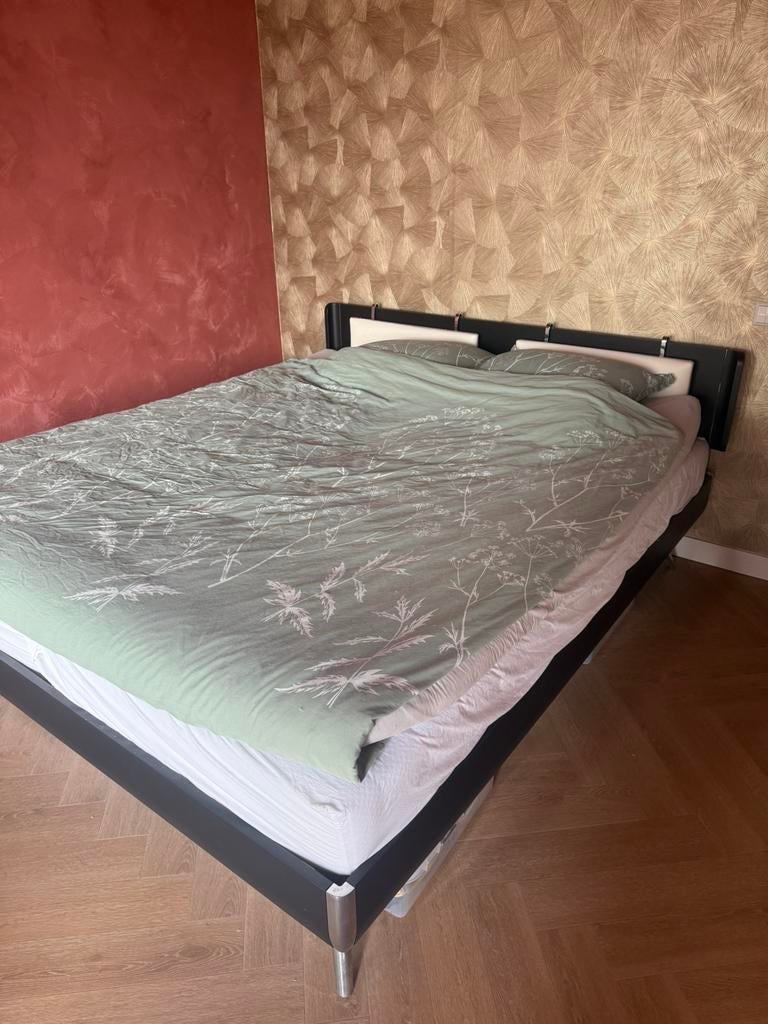 Auping bed met spiraalbodem 180x210 cm, Gebruikt, Tweepersoons, Ophalen of Verzenden, 180 cm