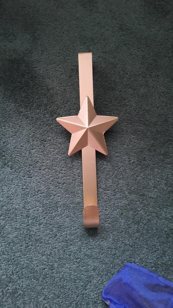 Gouden Krans Ophanger met Ster Decoratie, Huis en Inrichting, Ophalen of Verzenden