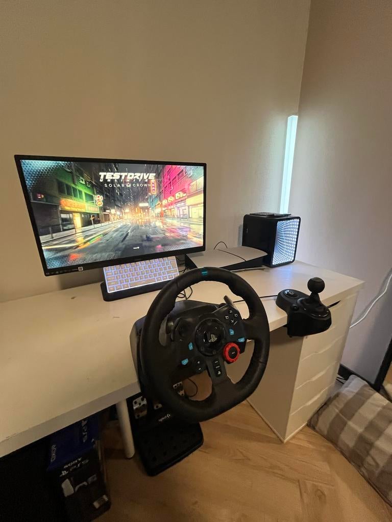 Logitech G29 Driving Force Racing Wheel + Shifter, Spelcomputers en Games, Spelcomputers | Sony PlayStation Consoles | Accessoires