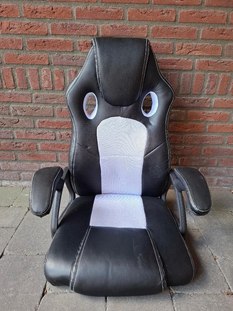 Losse zitting Gamestoel / Bureau stoel, Ophalen, Gebruikt, Zwart, Gaming bureaustoel