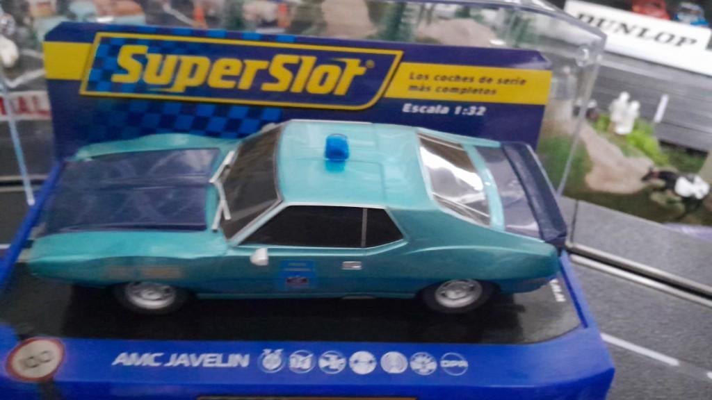 scalextric superslot Es AMC Javelin police car, Ophalen of Verzenden, Nieuw, Elektrisch, Overige merken