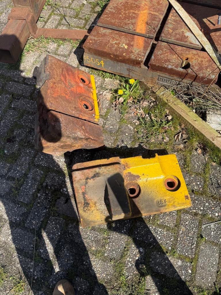 Contragewicht oude heftruck - Diverse gewichten beschikbaar, Ophalen of Verzenden, O, O, O