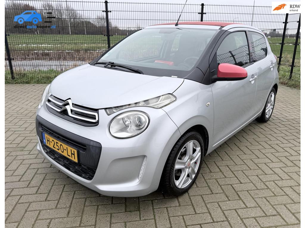 Citroen C1 1.0 e-VTi Airscape Feel Edition | Cabrio | Licht, Voorwielaandrijving, Euro 5, Gebruikt, 4 stoelen