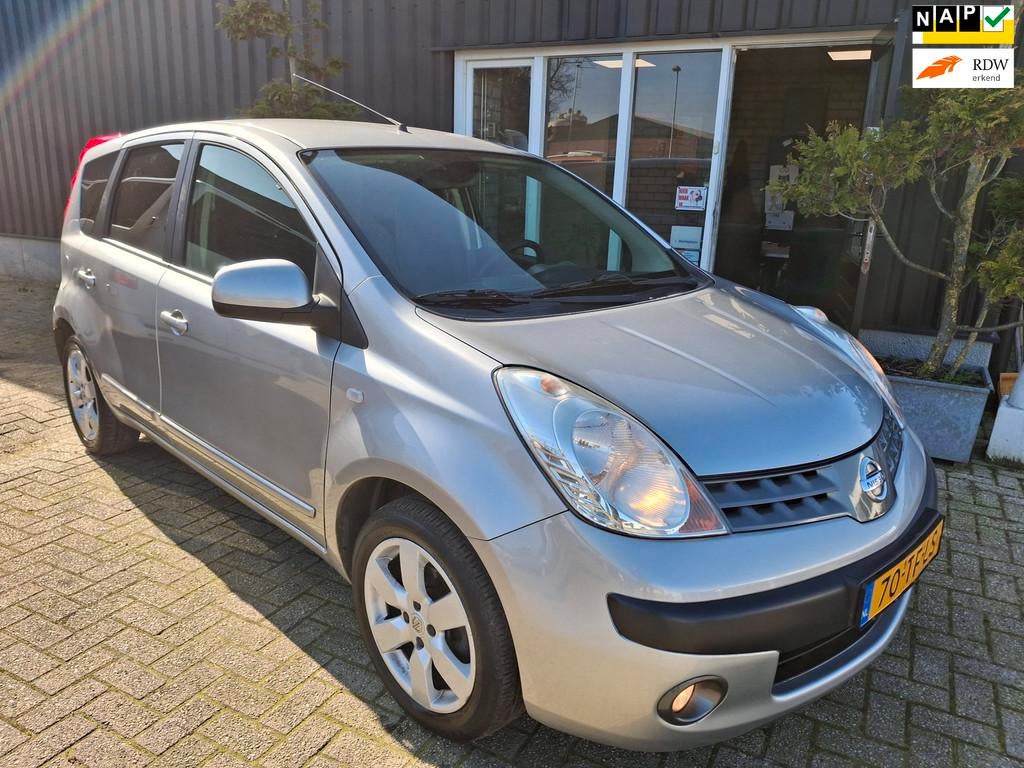 Nissan Note 1.6 First Note *AUTOMAAT* AIRCO *, Stof, Gebruikt, 4 cilinders, 49 €/maand