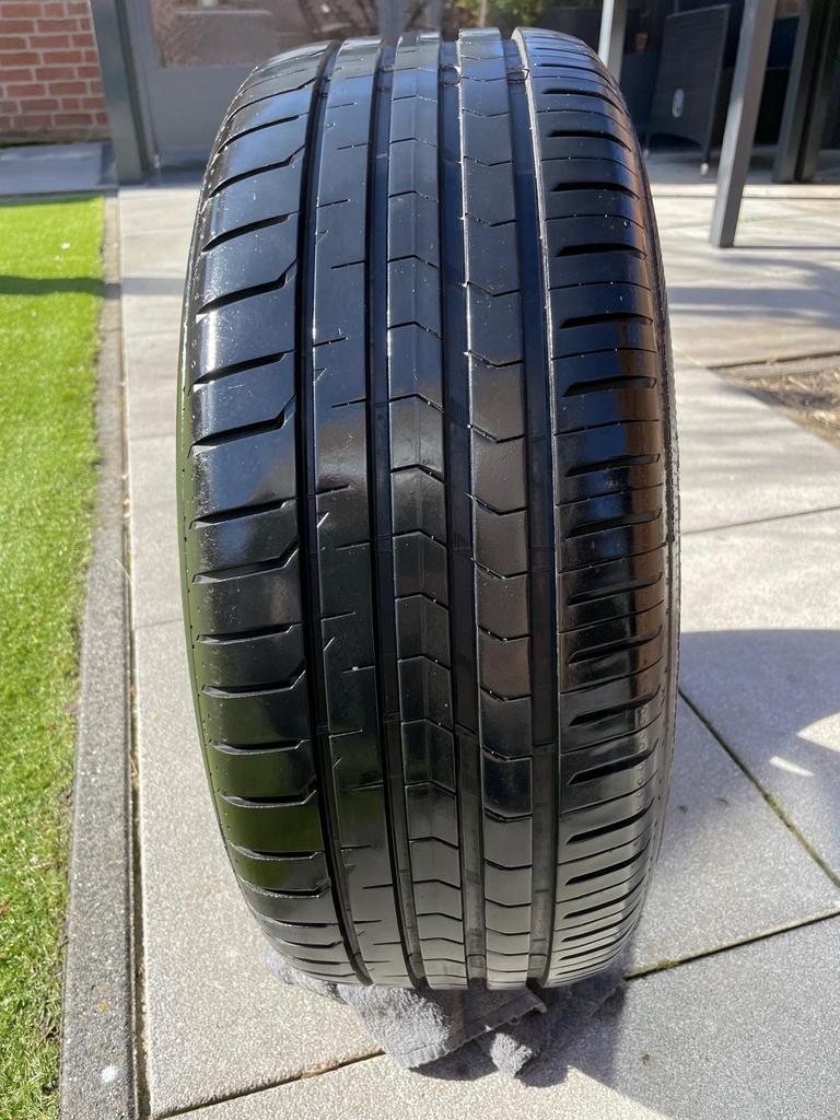 Zomerbanden met velgen - Vredestein, Gebruikt, Banden en Velgen, 17 inch, Ophalen of Verzenden