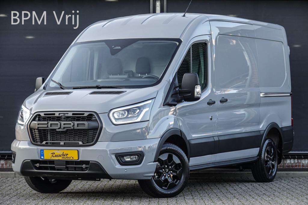 Ford Transit L2H2 2.0Tdci 130Pk | 310 | Raptor Edition | Vir, Voorwielaandrijving, 12 maanden, Stof, Zwart